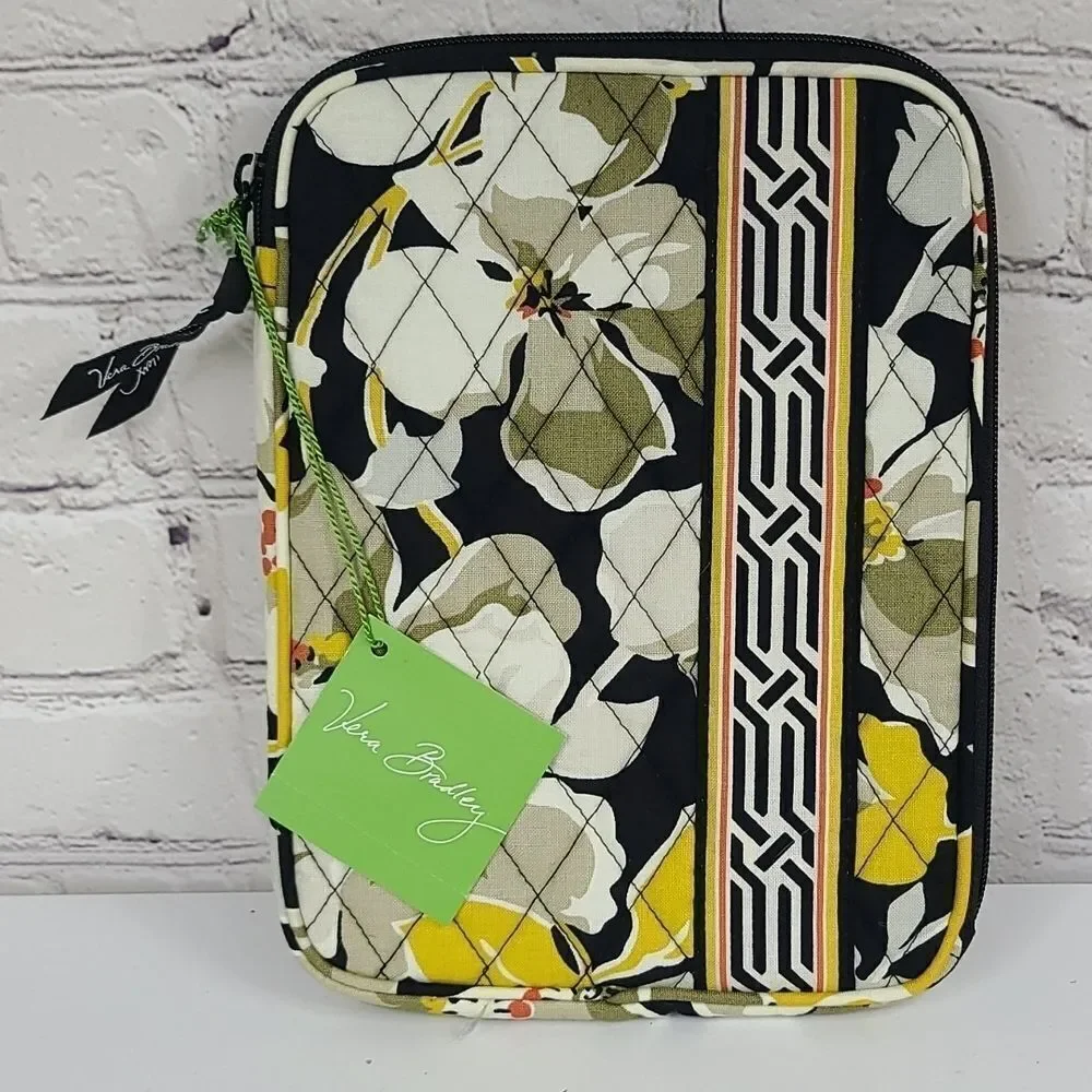 NWT Vera Bradley E-Reader Sleeve Mini iPad Kindle Nook Cover Zipper Case Dogwood